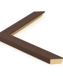 Marco a Medida Nogal Rústico de Madera ancho 2,8 cm