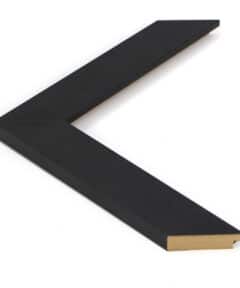 Marco Negro en DM a Medida ancho 4 cm