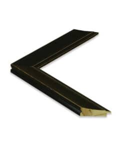 Marco Negro de Madera a Medida ancho 4,5 cm