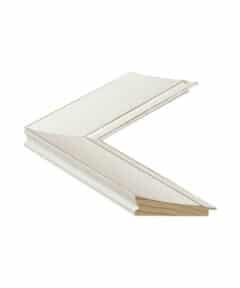 Marco Blanco de Madera de 7 cm para Cuadros
