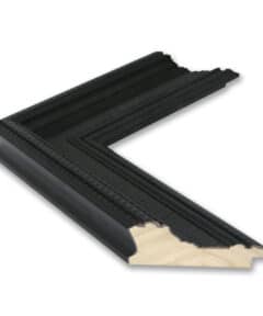 Marco Negro Holandés de Madera de 8 cm a Medida