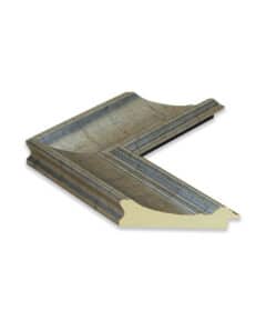 Marco de Madera en Plata Vieja de 11 cm