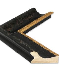 Marco Artesanal de Madera de 7 cm con Pan de Oro