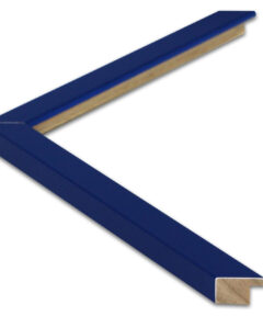 Marco de Madera a Medida color Azul ancho 1,7 cm