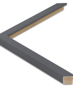 Marco Gris de Madera a Medida ancho 1,7 cm