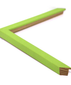 Marco de Madera a Medida color Limón ancho 1,7 cm
