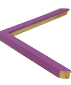 Marco de Madera a Medida color Malva ancho 1,7 cm