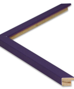 Marco de Madera a Medida color Morado ancho 1,7 cm