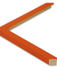 Marco de Madera a Medida color Naranja ancho 1,7 cm