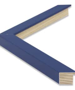 Marco de Madera Cobalto Lacado a Medida ancho 2,5 cm