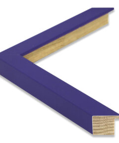 Marco de Madera Morado Lacado a Medida ancho 2,5 cm