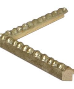 Marco de Madera en Plata de 2 cm