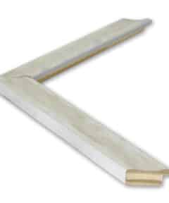 Marco Rústico de Madera en Blanco de 2,8 cm