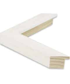 Marco Blanco de Madera de 3 cm para Cuadros a Medida