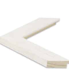 Marco a Medida Blanco de Madera ancho 4 cm