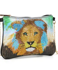 Bolso Diamond Painting Leon DIY