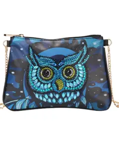 Bolsa Diamond Painting Búho Azul