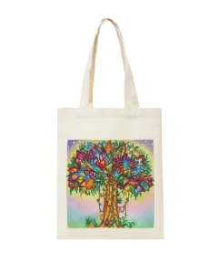 Bolsa Arbol Diamond Painting de Lona