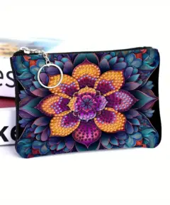 Monedero Mandala Diamond Painting