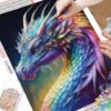 Cuadro Dragon pintura de diamante