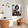 Cuadro Niña Vintage Pintura Diamond Painting 5D