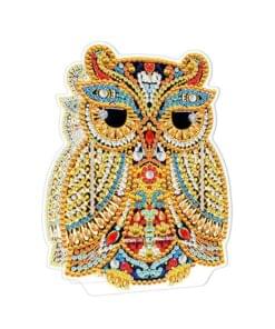 Portalápices Búho Real Diamond Painting